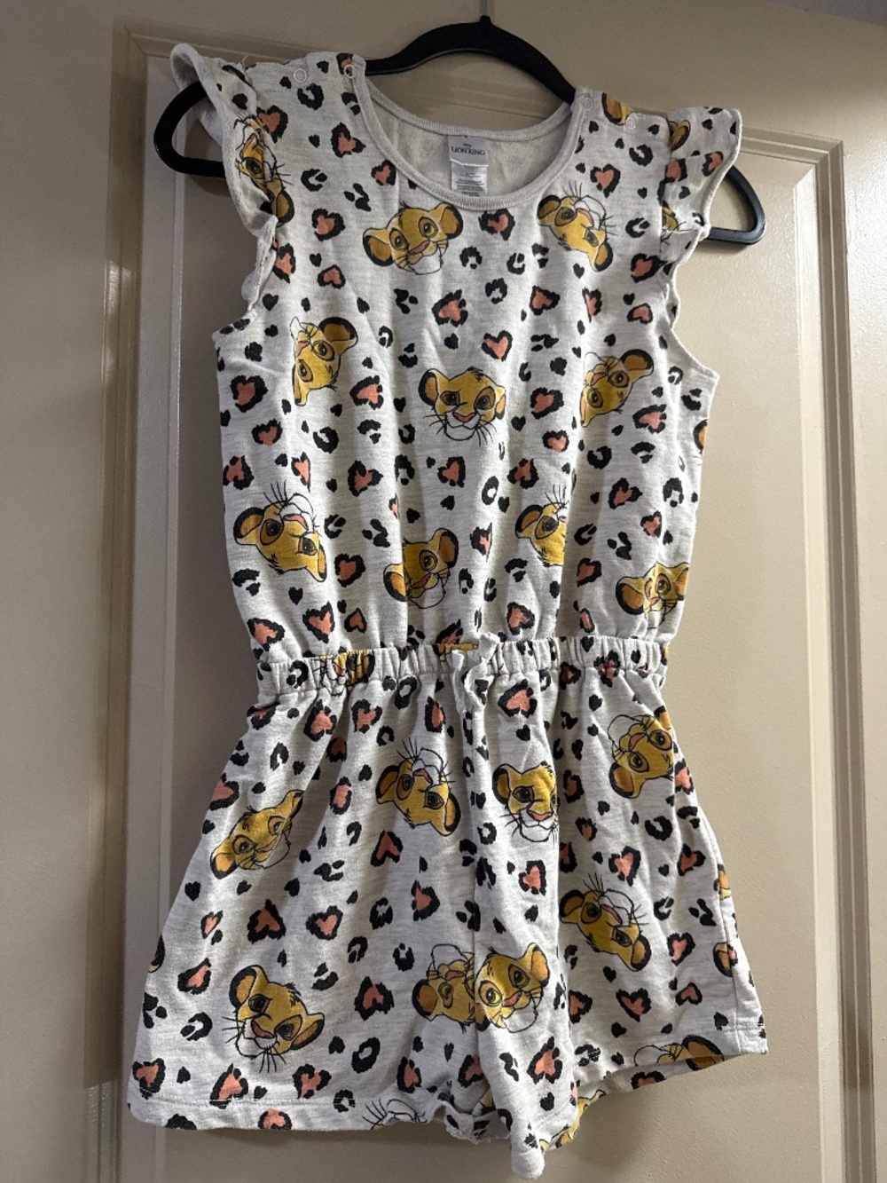 Lion King Romper size 10/12 - medium/large
